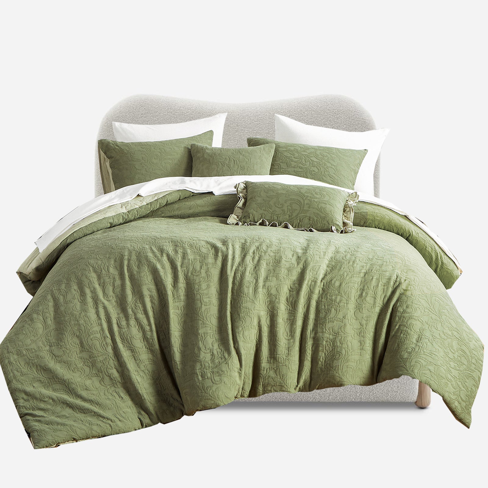 Concierge King popular Size Green Comforter